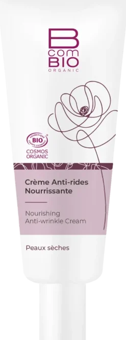 Crème anti-rides nourrissante BcomBIO - tube de 50ml