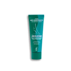 Crème anti-transpirante pieds Akileïne - tube de 75 ml