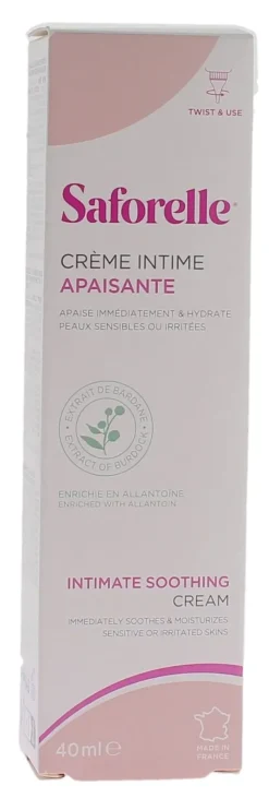 Crème apaisante intime Saforelle