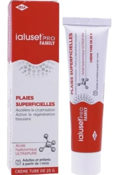 Crème Cicatrisante Ialuset Pro Family