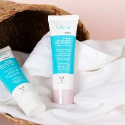 Crème décolorante peau sensible Netline - lot de 2 tubes de 30ml