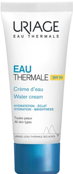 Crème d'eau légère SPF20 Uriage - tube de 40 ml