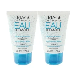 Crème d'eau mains Uriage - lot de 2x50 ml