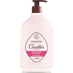 Crème de douche relaxante beurre d'amande et rose Rogé Cavaillès - flacon de 750 ml