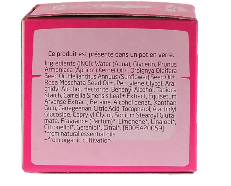 Crème de jour lissante rose musquée et thé blanc Weleda - pot de 40ml