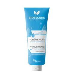 Crème de nuit à l'acide hyaluronique Bio Secure - tube de 50ml