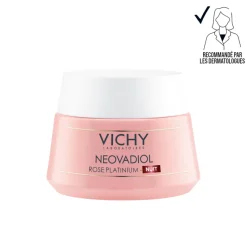 Crème de Nuit Neovadiol Rose Platinium peaux matures Vichy - Flacon de 50 ml