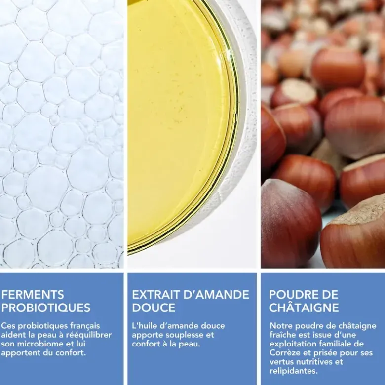 Crème démaquillante solide visage bio Krème - pain de 50g