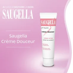 Crème douceur Saugella - tube de 30 ml