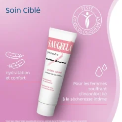 Crème douceur Saugella - tube de 30 ml