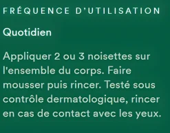 Crème douche nutritive au cupuaçu bio Lait de Rose Klorane - tube de 200 ml