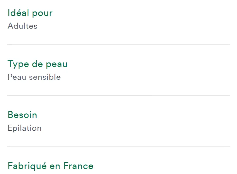 Crème dépilatoire à l'amande douce Klorane