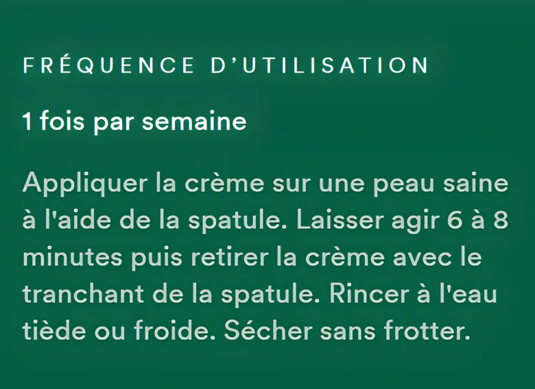 Crème dépilatoire à l'amande douce Klorane