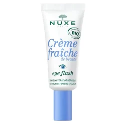 Crème fraîche de beauté Eye Flash Soin yeux bio Nuxe - tube de 15 ml
