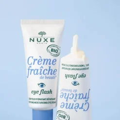 Crème fraîche de beauté Eye Flash Soin yeux bio Nuxe - tube de 15 ml