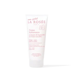Crème hydratante au beurre de karité et à l'aloe vera La Rosée - tube de 200 ml