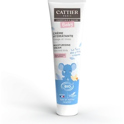 Crème hydratante bébé bio Cattier - tube de 75 ml