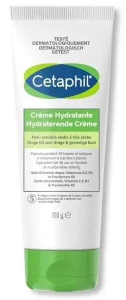 Crème hydratante Cetaphil - tube de 100g