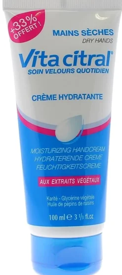 Crème hydratante mains sèches Vita Citral