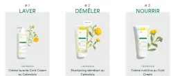 Crème lavante Cold Cream Klorane Bébé - tube de 200 ml