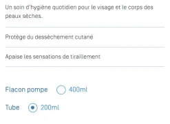 Crème lavante Ictyane peaux sèches Ducray - tube de 200ml