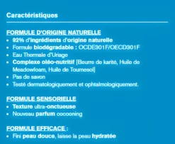 Crème lavante peaux sensibles Uriage