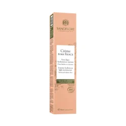 Crème Légère Rosa Fresca Sanoflore - tube de 40 ml