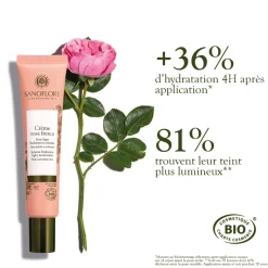 Crème Légère Rosa Fresca Sanoflore - tube de 40 ml