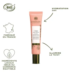 Crème Légère Rosa Fresca Sanoflore - tube de 40 ml