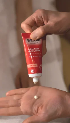 Crème mains antioxydante à la grenade Weleda - tube de 50 ml