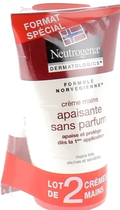Crème mains apaisante sans parfum Neutrogena