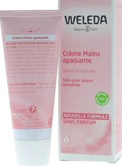 Crème mains apaisante Weleda - tube de 50 ml