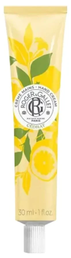 Crème mains Cédrat Roger & Gallet - tube de 30 ml