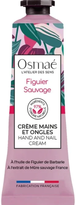 Crème mains et ongles Figuier Sauvage Osmaé - tube de 30 ml