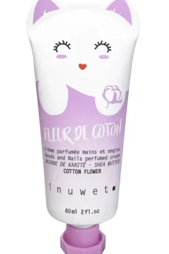 Crème mains et ongles parfum fleur de coton Inuwet - tube de 60ml
