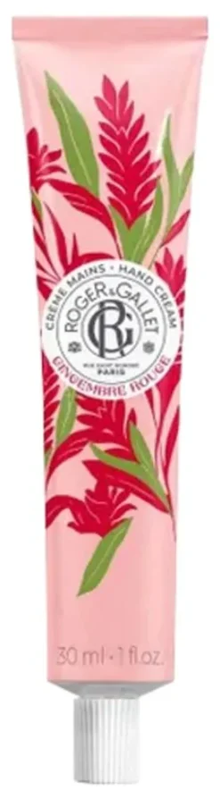 Crème mains Gingembre rouge Roger & Gallet - tube de 30 ml