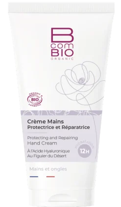 Crème mains protectrice et réparatrice BcomBIO - tube de 50 ml