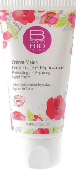 Crème mains protectrice et réparatrice BcomBIO - tube de 50 ml