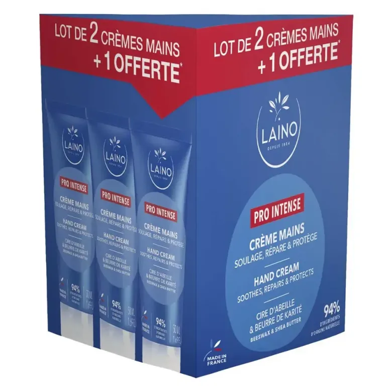 Crème mains sèches à abîmées Pro Intense Laino
