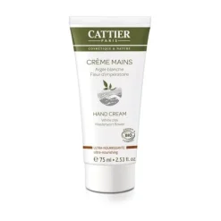Crème mains ultra-nourrissante bio Cattier - tube 75 ml