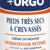 Crème mousse hydratation intense pieds très secs Urgo - flacon de 125ml