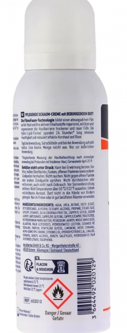Crème mousse nourrissante pieds secs Urgo - flacon de 125ml