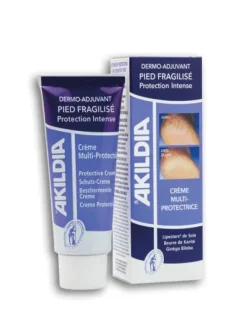 Crème multi-protectrice Akildia pied diabétique - tube de 75 ml