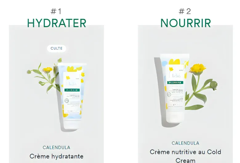 Crème nutritive cold cream Klorane Bébé