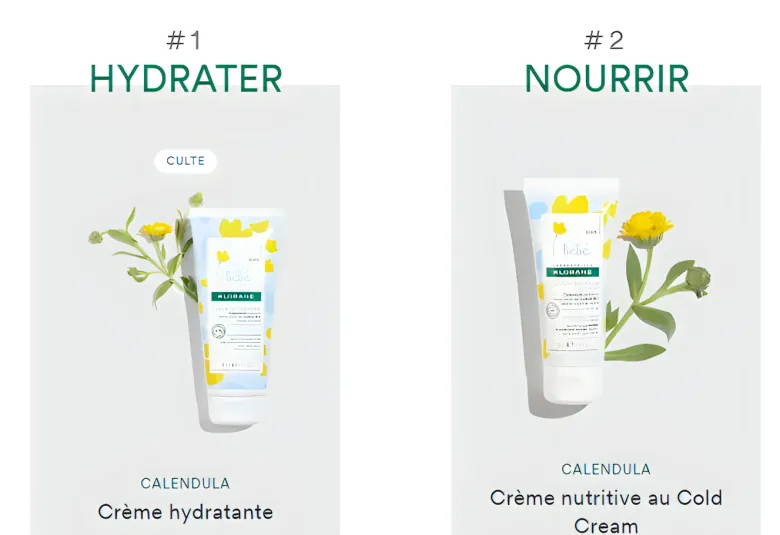 Crème nutritive cold cream Klorane Bébé
