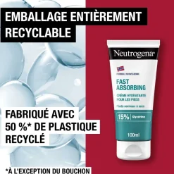 Crème pieds absorption express Neutrogena - tube de 100ml