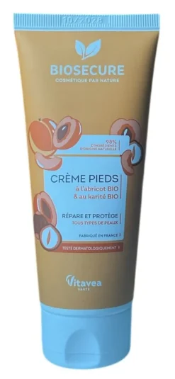 Crème pieds Bio Secure - tube de 100ml