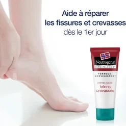 Crème pieds talons crevassés Neutrogena - tube de 50 ml
