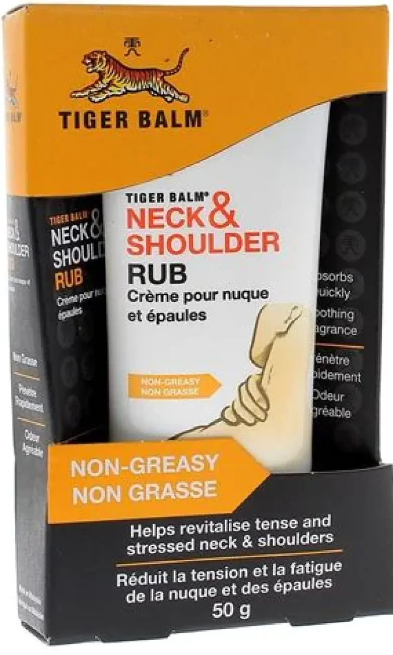 Crème pour nuque et épaules Tiger Balm - tube de 50 g