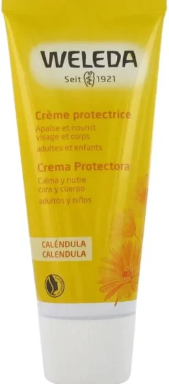Crème protectrice au calendula bio Weleda - tube de 75 ml